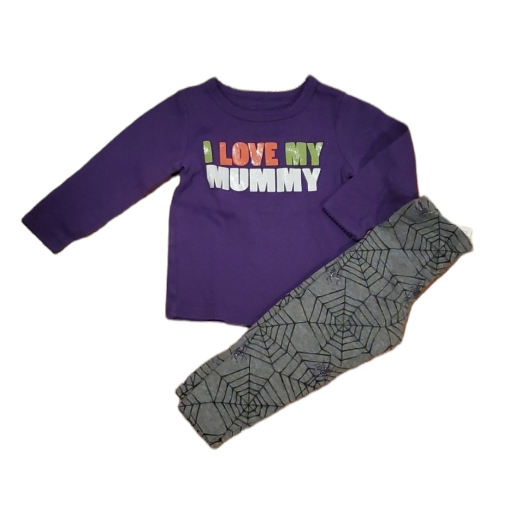 Carter's "I Love My Mummy" Halloween Two Piece Set
